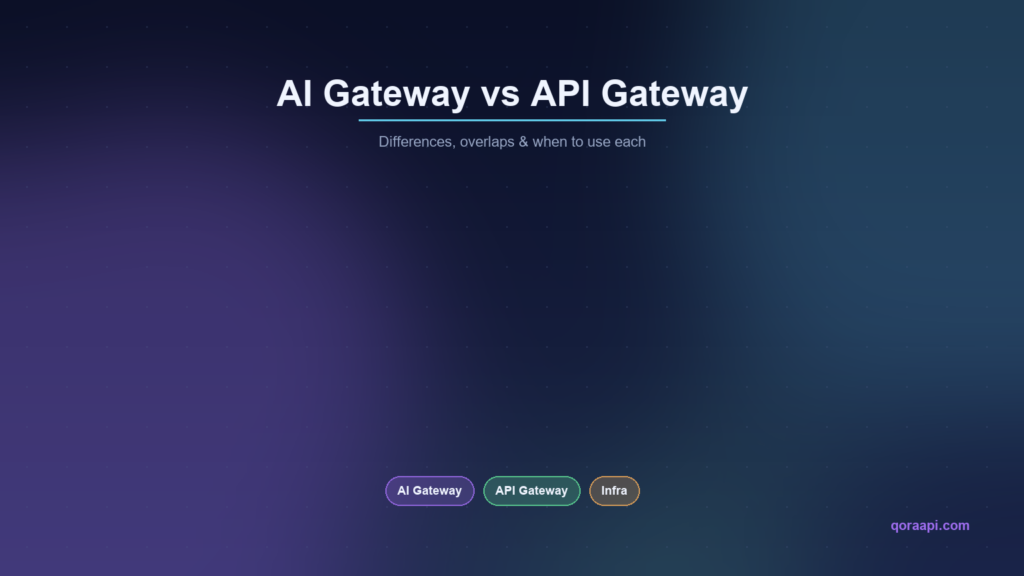 AI Gateway vs API Gateway: Key Differences and When to Use Each