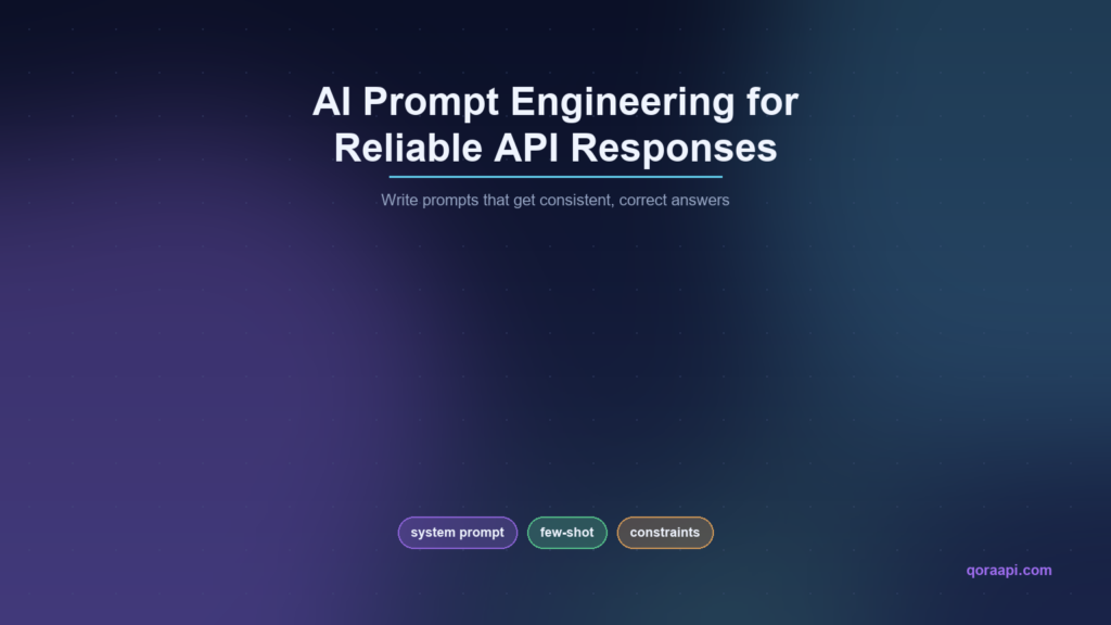 AI Prompt Engineering for Reliable API Responses