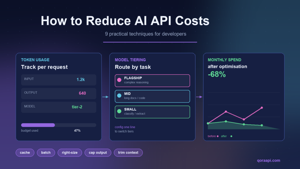 How to Reduce AI API Costs: A Practical Guide for Developers